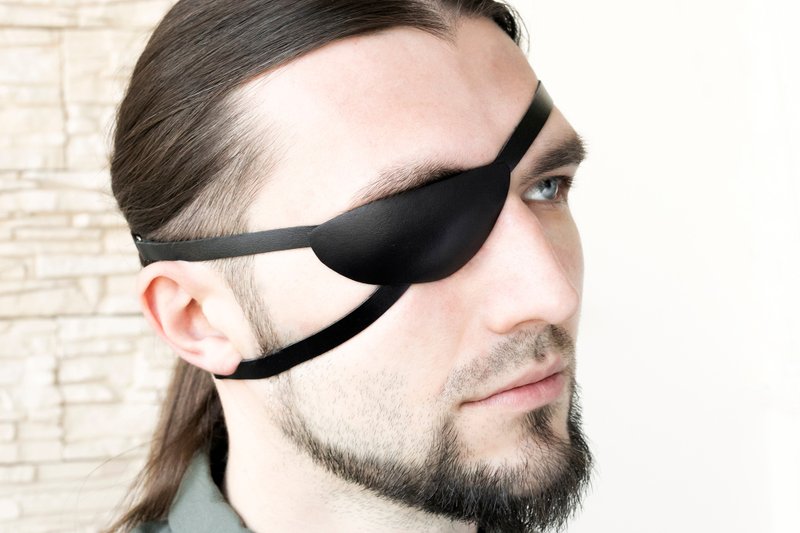 Arcane Caitlyn Eye Patch  | Cosplay Eye Patch | Caitlyn Cosplay Eyepatch - 眼罩 - 真皮 