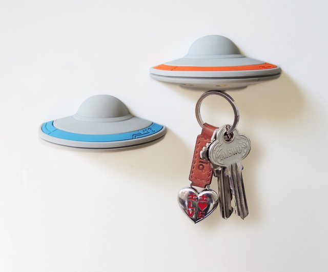 Kalo】 UFO Key Storage / 磁石フック鍵ホルダーUFO型面白おもしろ