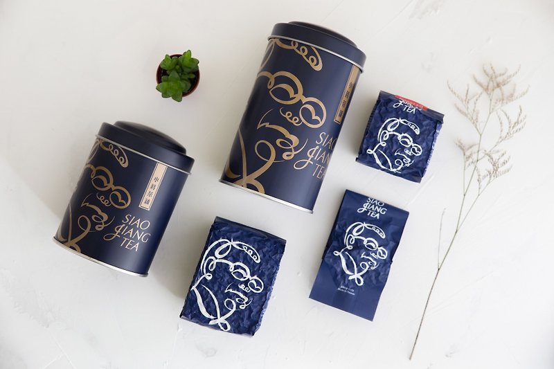 【小蔣茶鋪】嵐粹醇厚狀元茶–150g 罐裝 - 茶葉/漢方茶/水果茶 - 新鮮食材 藍色