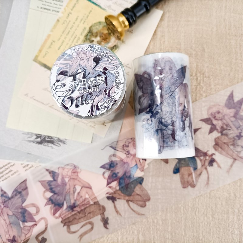 NO 299 花之語 Voice Of Flowers / 紙膠帶 Masking Tape - 紙膠帶/和紙/PET - 塑膠 多色