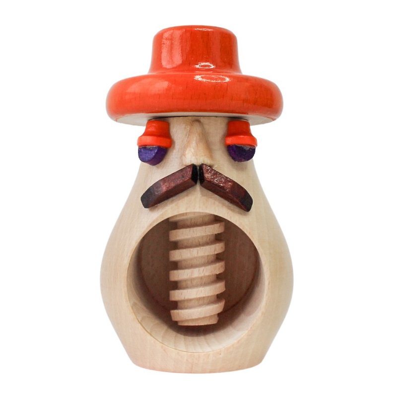 Montessori wooden toy, Wooden mushroom in a mexican hat, learning toy - Kids' Toys - Wood Gold