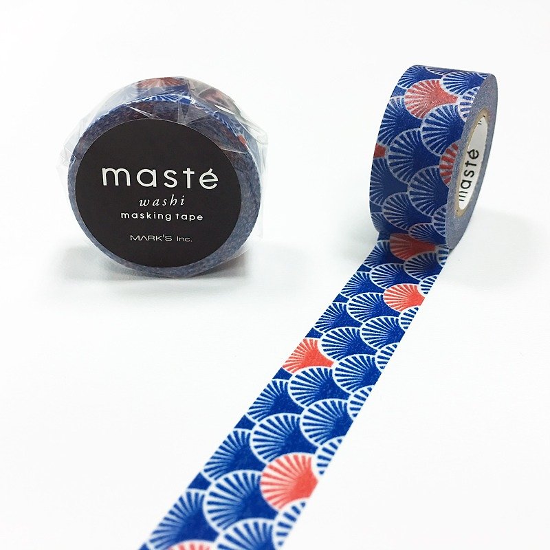 maste and paper tape Overseas Limited -Multi breeze Hyperion [Green - Blue (MST-MKT202-NV)] - Washi Tape - Paper Blue