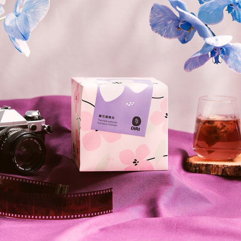 Orchid Butterfly Love Tea - ชา - กระดาษ สีม่วง