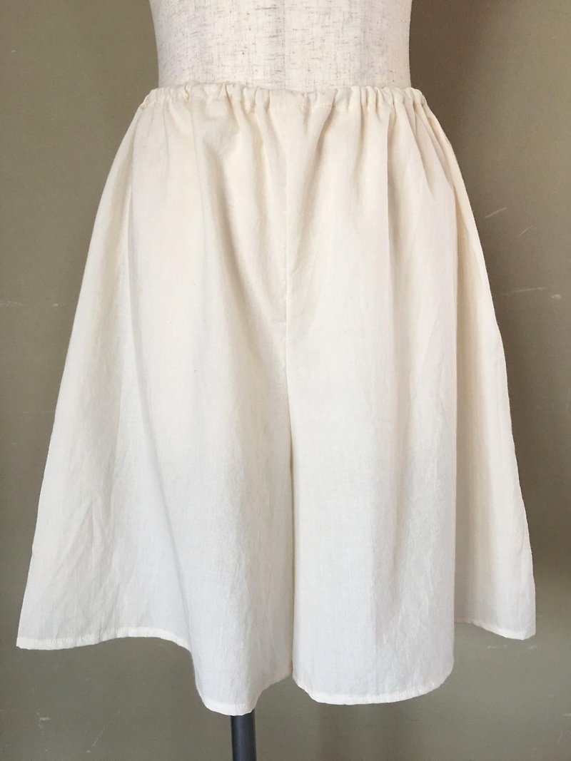 オーガニックコットンのペチコート（キュロット） - 女裝內衣/內褲 - 棉．麻 