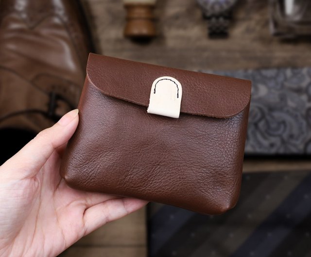 Leather discount money pouch