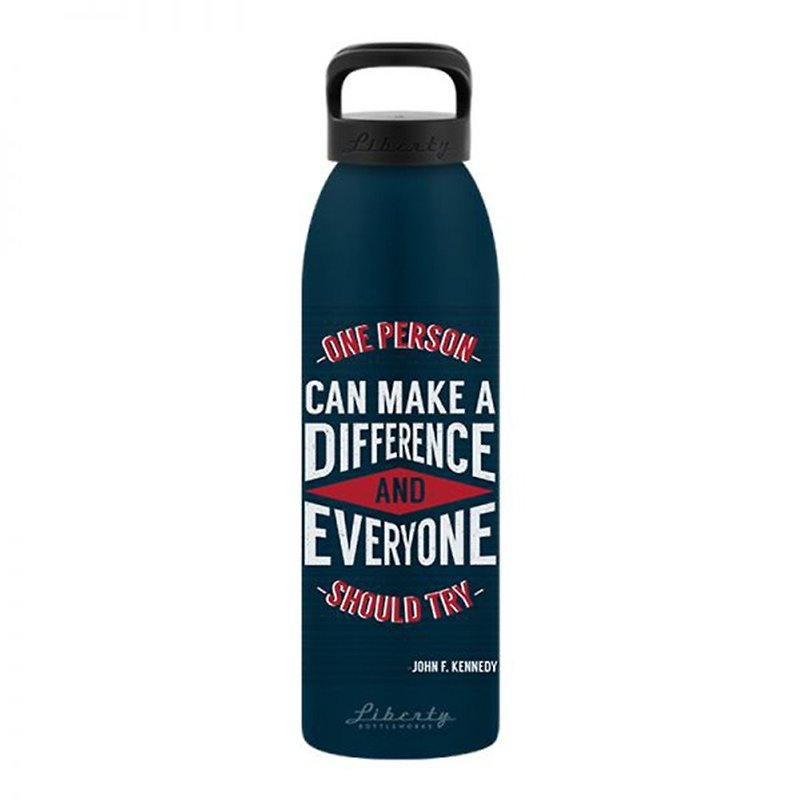 Liberty ultra-lightweight green water bottle - listen to Kendy Di -700ml - Pitchers - Other Metals Multicolor