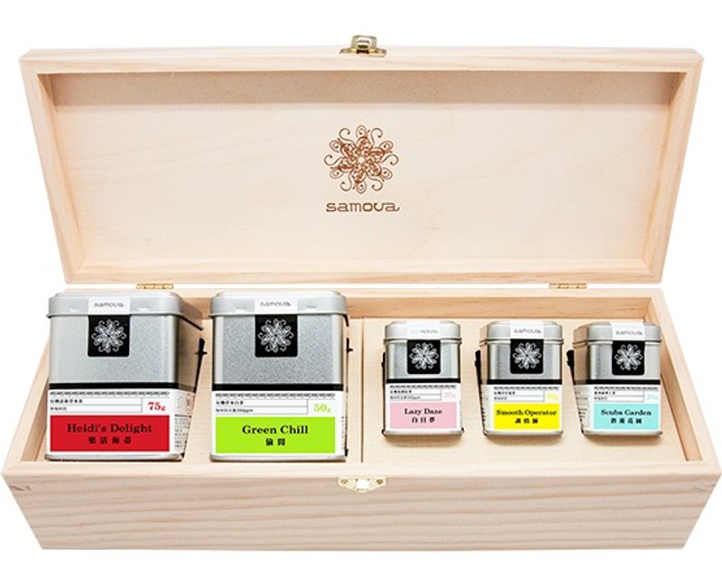 samova exquisite gift box - Tea dance group - Tea - Fresh Ingredients Multicolor