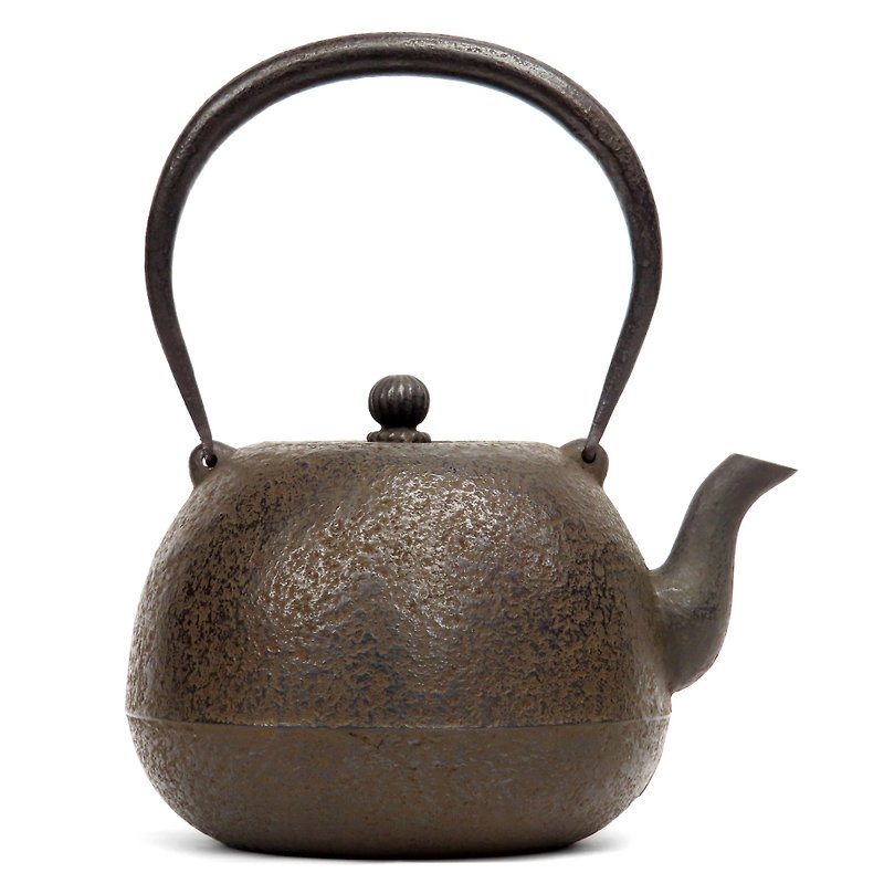 Nanbu Tekki iron kettle moonlight large, red finish 1.5L - Teapots & Teacups - Other Metals Brown