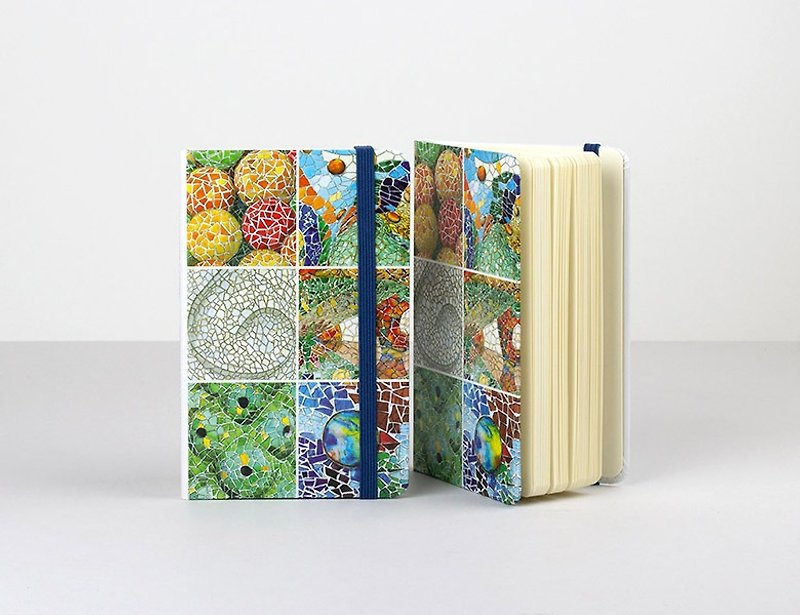 High mosaic notebook - สมุดบันทึก/สมุดปฏิทิน - กระดาษ หลากหลายสี