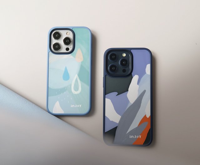 iPhone 16/14 携帯ケース | Quiet Rainy Day フロスト MagSafe