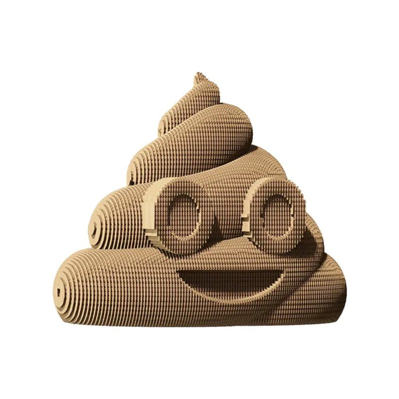 Cartonic - POOP 3D Puzzle - เกมปริศนา - วัสดุอื่นๆ 