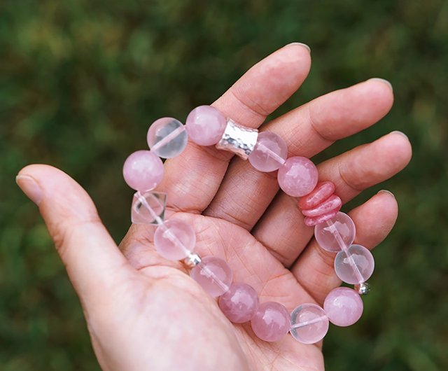 Love Rose Quartz Delicate Bracelet