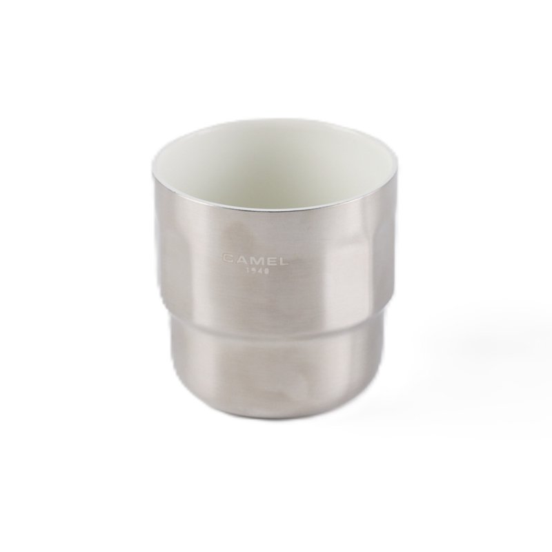 駱駝牌 Fab24 240毫升陶層雙層不銹鋼杯 - 磨砂不銹鋼色 Fab24 SS - 保溫瓶/保溫杯 - 不鏽鋼 銀色