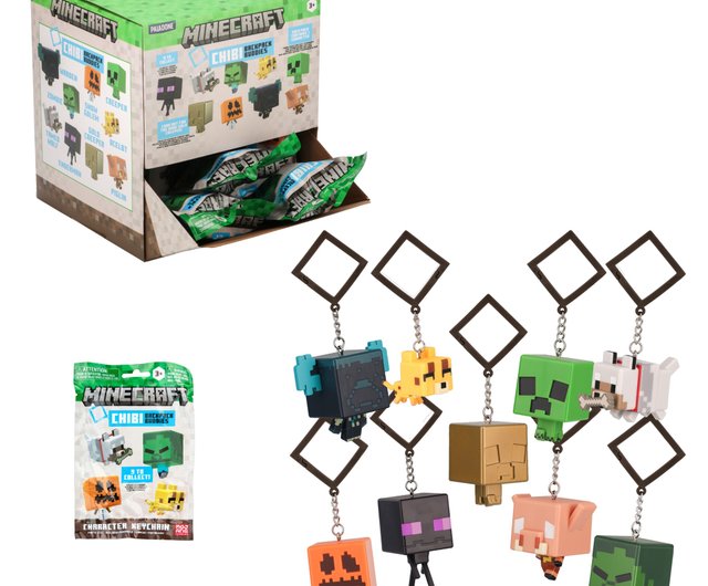 正式ライセンス取得済み マインクラフトミニフィギュアバック