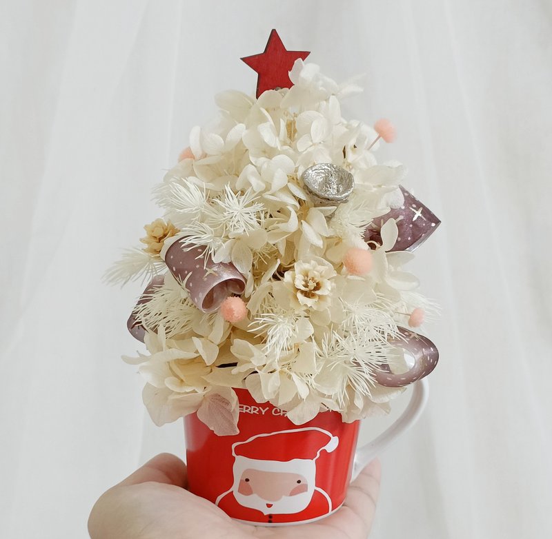 聖誕樹松果實永生乾燥盆花 結婚捧花永生乾燥花畢業謝師禮物生日 - 乾燥花/永生花 - 植物．花 