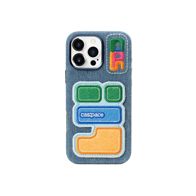 cas:pace 25S/S 牛仔布 布制手機殼 - 手機殼/手機套 - 矽膠 