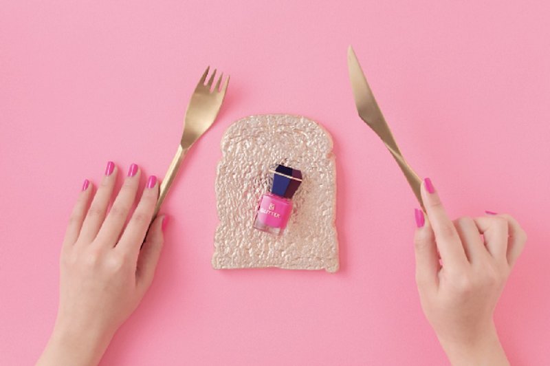 Top environmentally friendly non-toxic finger color | Nail polish | Pink series | 203 Eunice - ยาทาเล็บ - วัสดุอื่นๆ สึชมพู