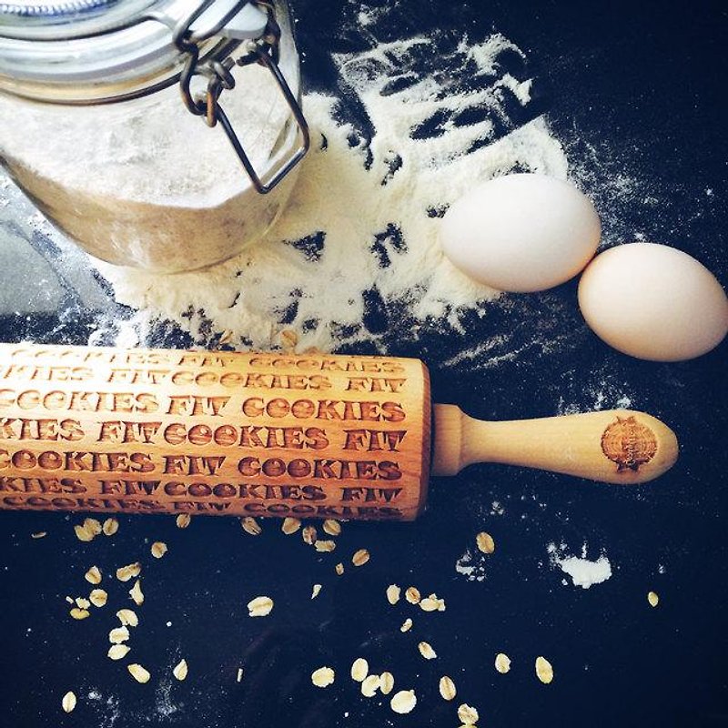 FIT COOKIES rolling pin * FIT COOKIES - Cookware - Wood 