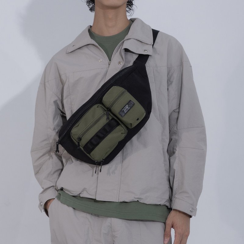 【RITE】TF-45 Sniper Waist Bag - Shadow Moss - Backpacks - Eco-Friendly Materials 
