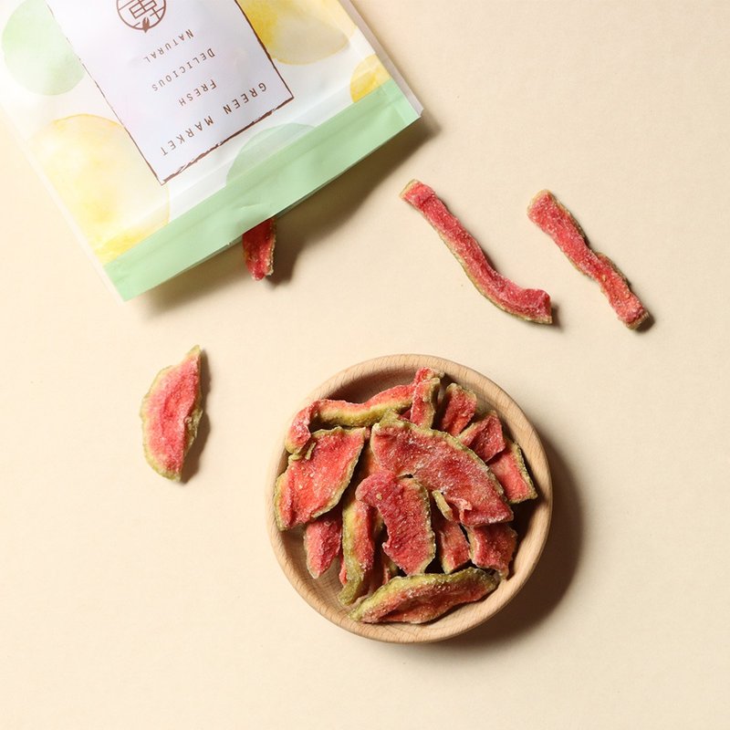 【Fruit Green Market】Taiwan Red Heart Guava Dried - ผลไม้อบแห้ง - วัสดุอื่นๆ 