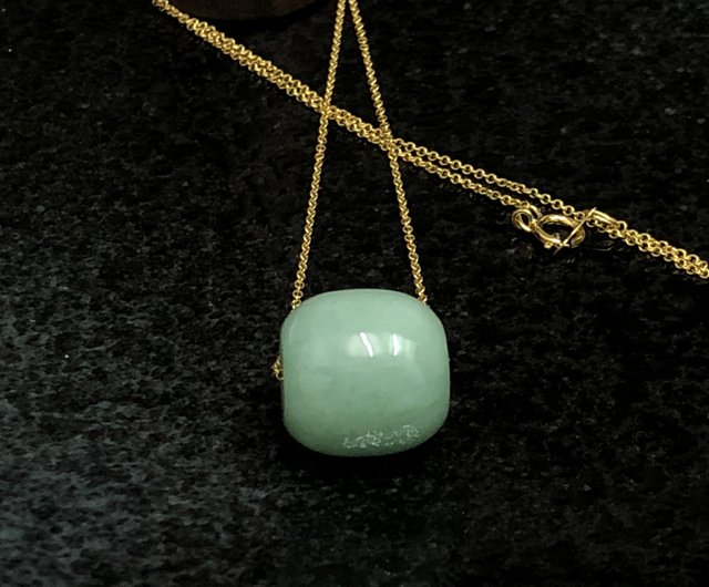 jade barrel pendant meaning