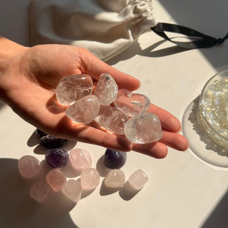 天然水晶碎石 | 能量淨化 手鏈消磁 - 擺飾/家飾品 - 水晶 