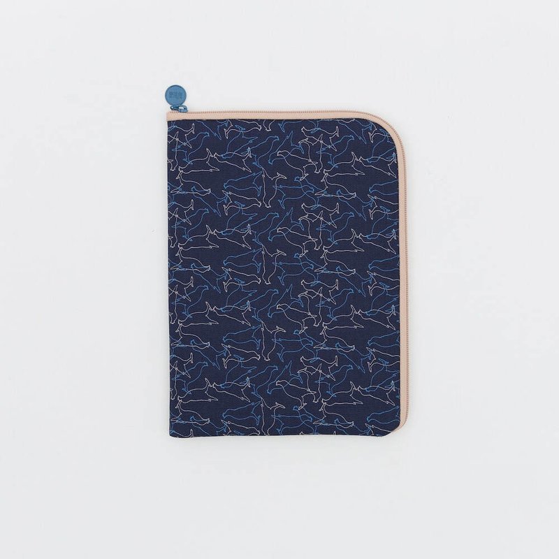 11-inch iPad Storage Bag/Taiwan Starling No. 2/Midnight Dark Blue/Classic New Color - Tablet & Laptop Cases - Cotton & Hemp 