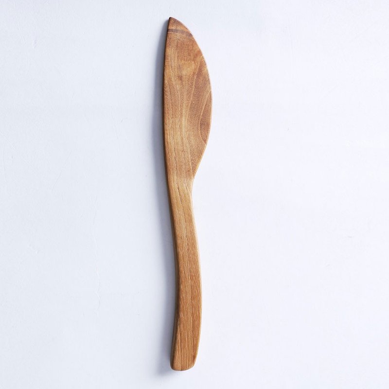 Lily Teak Butter Knife - Cutlery & Flatware - Wood Brown