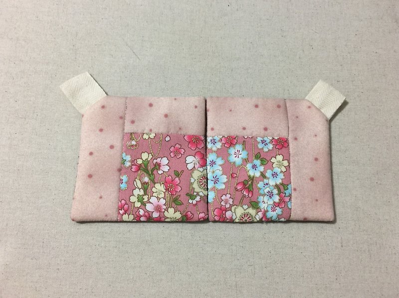Coaster Series - Square - Cherry Blossoms - อื่นๆ - ผ้าฝ้าย/ผ้าลินิน สึชมพู