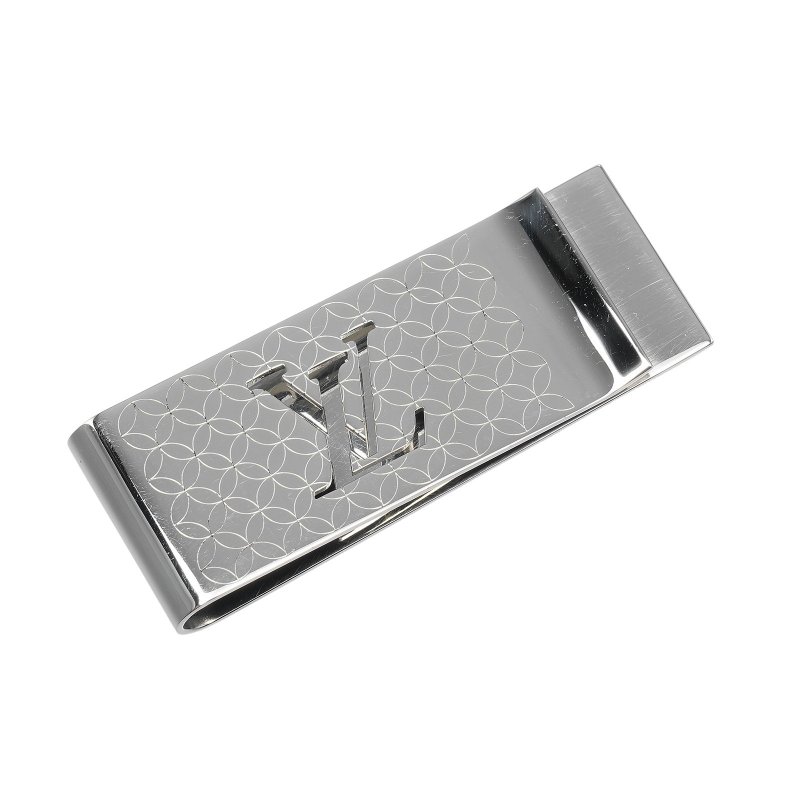 【日本直送】ルイヴィトン LOUIS VUITTON ビルクリップ シャンゼリゼ マネークリップ M65041 メタル【中古】 - 其他 - 其他金屬 銀色
