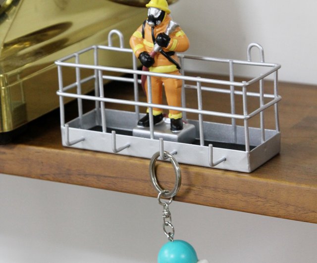 ジャパンマグネット消防士風キー収納フックラック - ショップ