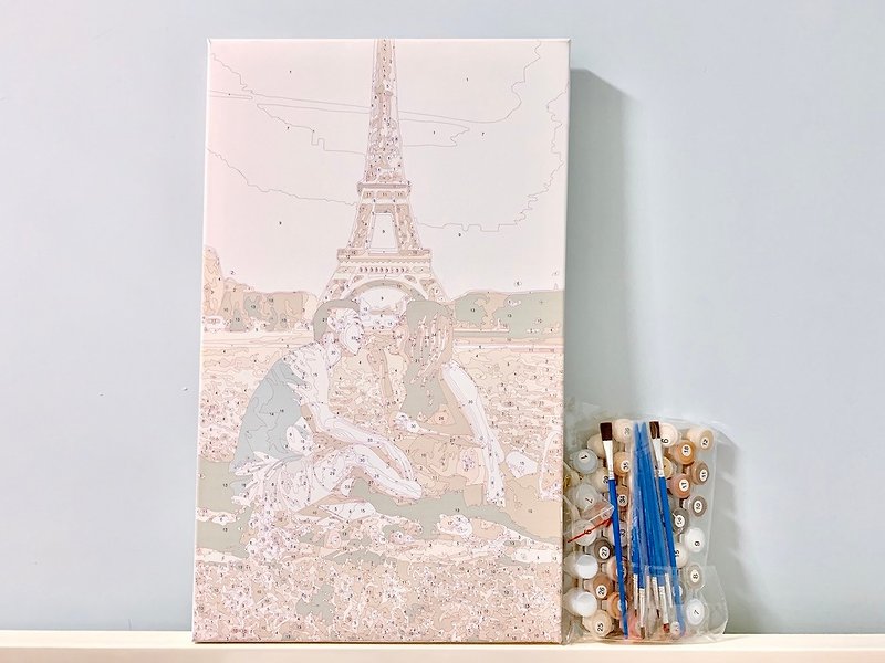 【Customized】Customized digital oil painting - Items for Display - Paper 