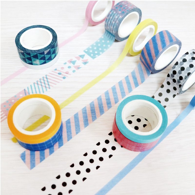 Ching Ching CST-252 Playful Masking Tape - Washi Tape - Paper 