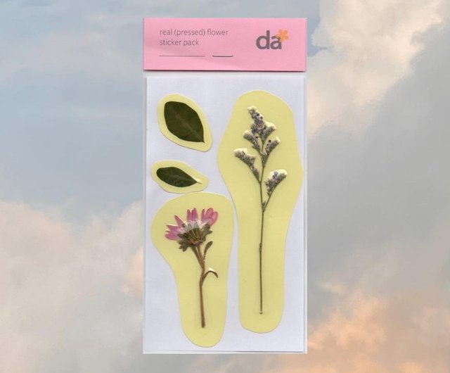 Dried Flowers Stickers Pack