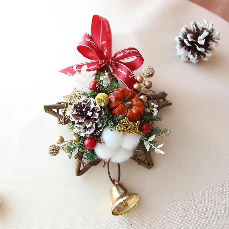 [DIY Material Pack] D02 Christmas Ornament DIY/Christmas Handmade/Exchange Gift/Christmas DIY Material Pack - Plants & Floral Arrangement - Plants & Flowers 