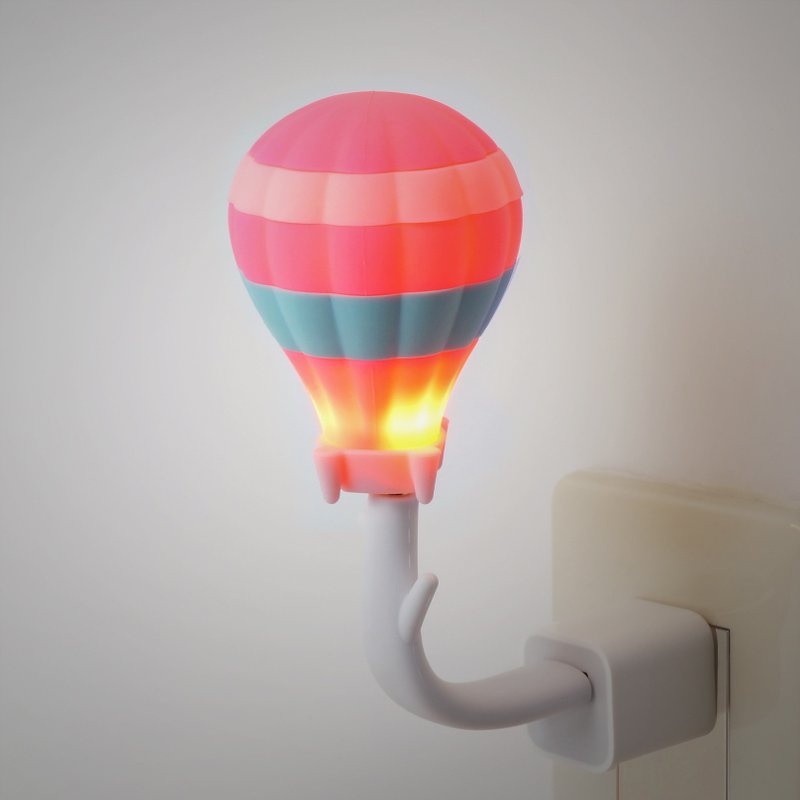 Vacii DeLight Hot Air Balloon USB Situation Light/Night Light/Bedside Lamp-Cupcake - Lighting - Silicone Pink