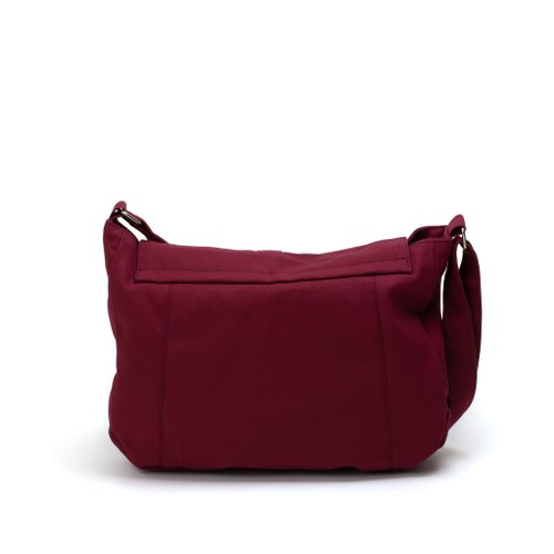 Red Messenger bag / cross body bag /canvas shoulder bag - no.12 Kylie -  Shop christystudio Messenger Bags & Sling Bags - Pinkoi