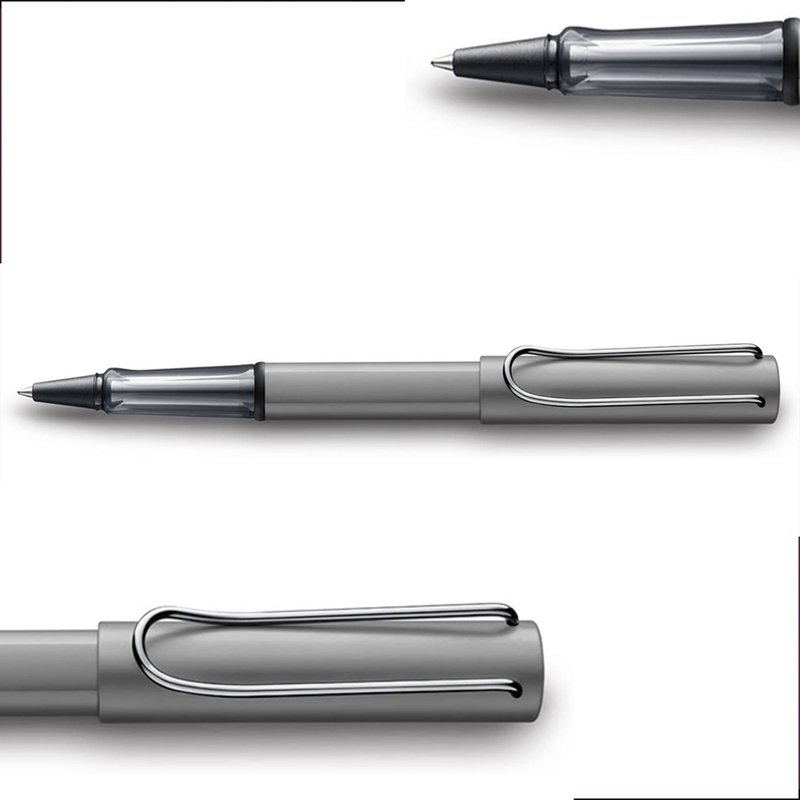 LAMY AL STAR 恆星 鋼珠筆 筆袋禮盒 - 鐵灰 - 鋼珠筆 - 鋁合金 黑色