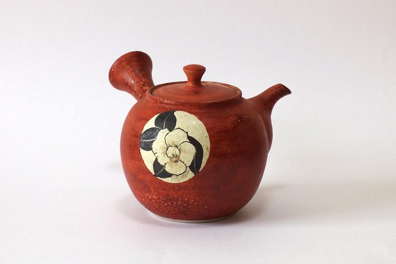 金銀彩注器（白椿） - 茶壺/茶杯/茶具 - 陶 