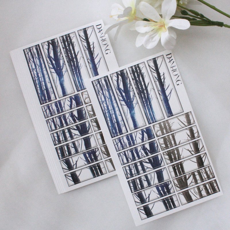 Oriental label paper _ 32 - 貼紙 - 紙 