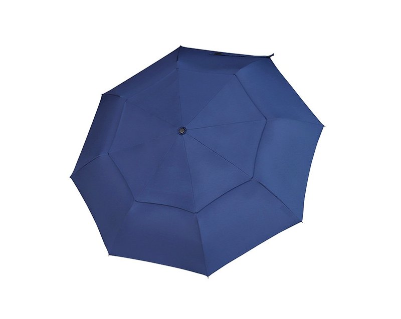 JIAYUN Umbrella - 23-inch wind-resistant three-fold umbrella - Umbrellas & Rain Gear - Waterproof Material Blue