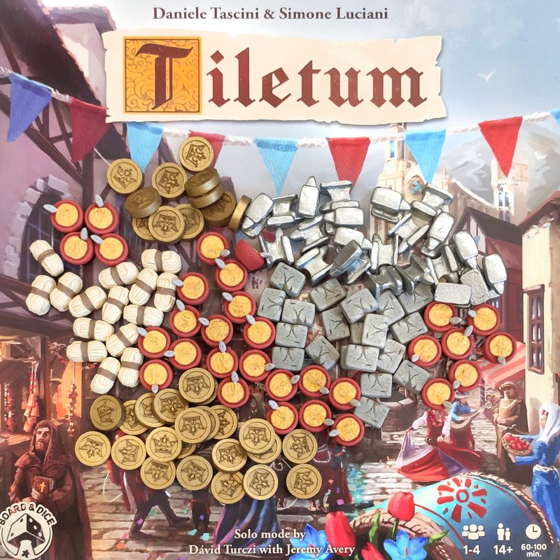 Deluxe Resource Tokens compatible with Tiletum board game - Board Games & Toys - Other Materials 