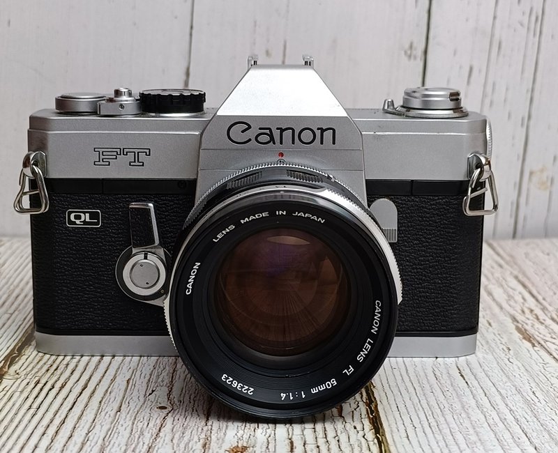 Canon FT 單眼相機 - 相機/拍立得/底片相機 - 其他金屬 黑色