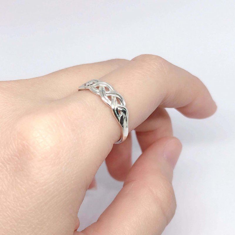 Round Rim Collection/Dream Ring/ 925 Silver/ Ring - แหวนทั่วไป - เงินแท้ 