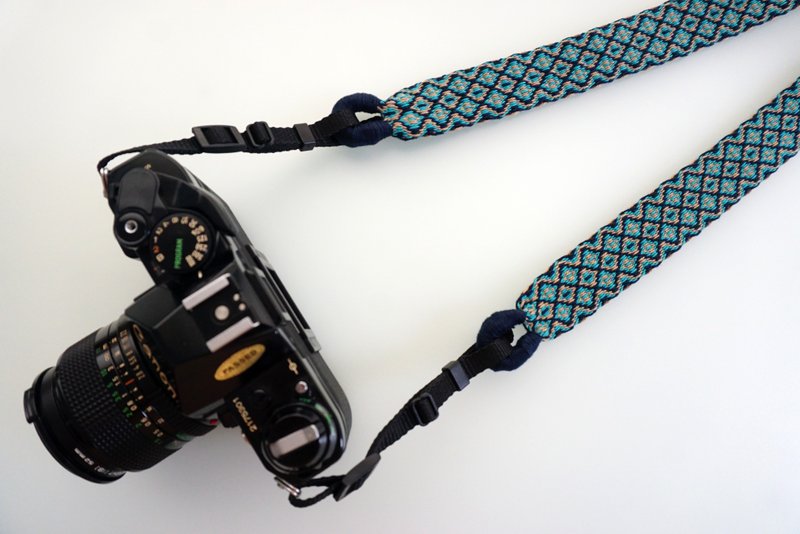 Camera strap double sided wide hole mobile phone cross strap - ขาตั้งกล้อง - ผ้าฝ้าย/ผ้าลินิน หลากหลายสี