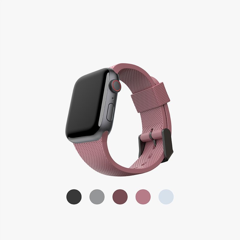U Apple Watch 38/40/41/42(S10)mm 舒適矽膠錶帶 - 錶帶 - 矽膠 多色