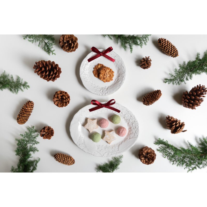 聖誕禮盒 -清晨客廳裡的聖誕樹- - 手工餅乾 - 新鮮食材 