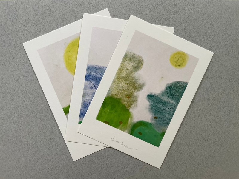 Postcards:  Moon always be with you - Cards & Postcards - Paper 