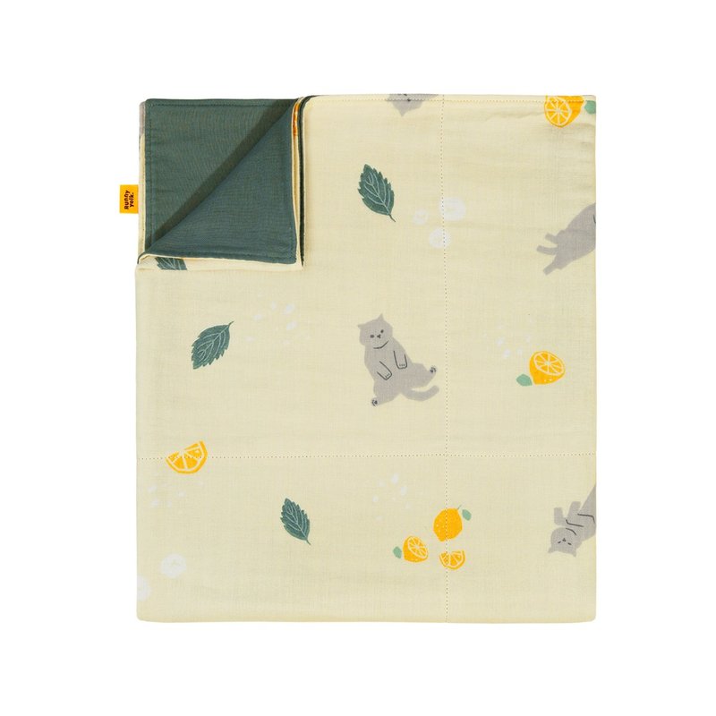 純棉浴巾 mama juice-mojito - 毛巾/浴巾 - 棉．麻 黃色