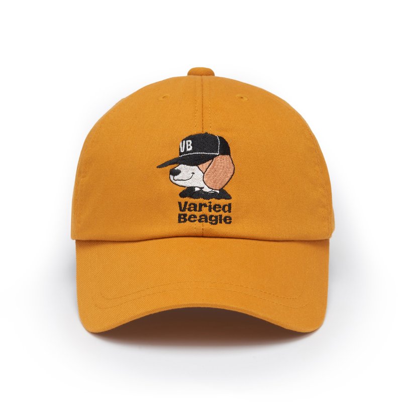 Mustard Classic Ball Cap - หมวก - ผ้าฝ้าย/ผ้าลินิน 